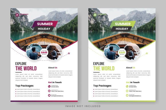 Download Travel Flyer Template Design - Design Collection